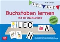 Buchstaben lernen mit der Erzählschiene.
