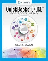 Using QuickBooksÂ® Online for Accounting 2021