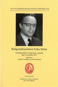 Religionhistorikern Folke Ström
