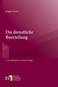 Lorse, J: Die dienstliche Beurteilung