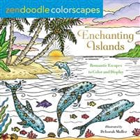 Zendoodle Colorscapes: Enchanting Islands: Romantic Escapes to Color and Display