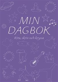 Min dagbok : rita, skriv och kryssa (lila)