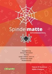 Spindelmatte röd åk 4
