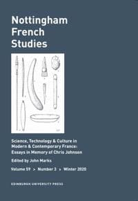Science, Technology & Culture in Modern & Contemporary France: Essays in Memory of Chris Johnson