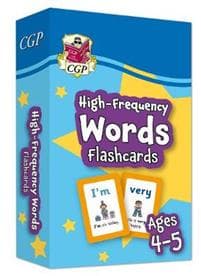 High-Frequency Words Flashcards for Ages 4-5 (Reception)
