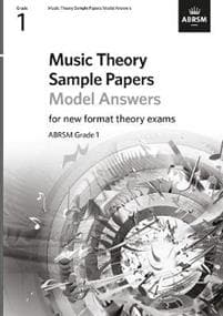 Music Theory Sample Papers Model Answers, ABRSM Grade 1