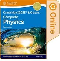 Cambridge IGCSE® & O Level Complete Physics: Enhanced Online Student Book Fourth Edition