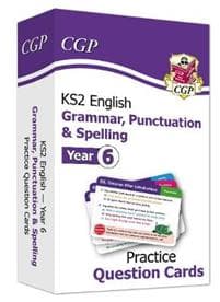 KS2 English Year 6 Practice Question Cards: Grammar, PunctuationSpelling