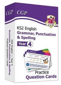 KS2 English Year 4 Practice Question Cards: Grammar, PunctuationSpelling