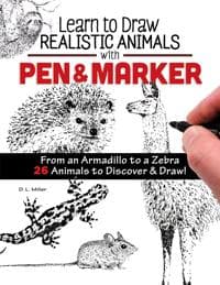 Learn to Draw Realistic Animals with Pen & Marker