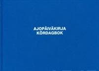 Ajopäiväkirja 185 (A5L, 96 sivua, vapaa autoetu, sidottu sinikantinen)