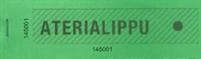 Aterialippu (100 lippua/nippu, 142x43mm)