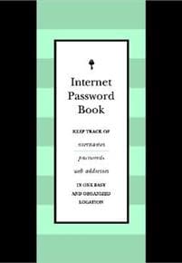 Internet Password Book