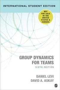 Group Dynamics for Teams - International Student Edition