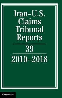 Iran-US Claims Tribunal Reports: Volume 39