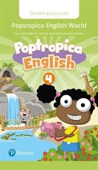 Poptropica English American Edition 4 Student PEP Access Card