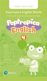 Poptropica English American Edition 4 Teacher PEP Access Card