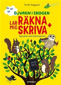 Djuren i skogen lär mig räkna + skriva