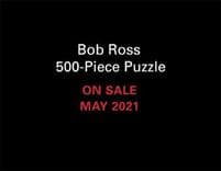Bob Ross 2-in-1 Double Sided 500-Piece Puzzle