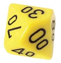 Terning, 10 sider med 10 tabellen (12 stk.)