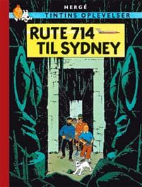 Tintin: Rute 714 til Sydney - retroudgave