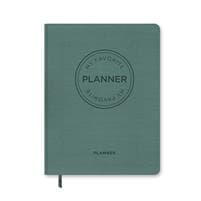 MY FAVORITE PLANNER Udateret / Turkisgrøn