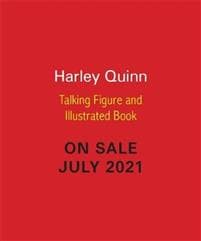 Harley Quinn Talking Figure and Illustrated Book