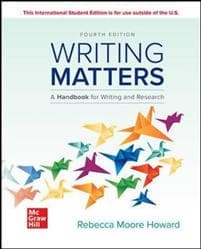 Writing Matters  Comprehensive ISE
