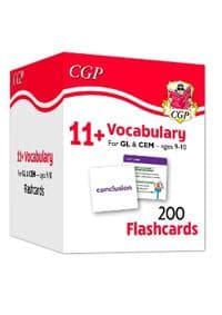 New 11+ Vocabulary Flashcards - Ages 9-10