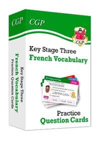 KS3 French: Vocabulary Practice Question Cards