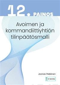 Avoimen ja kommandiittiyhtiön tilinpäätösmalli