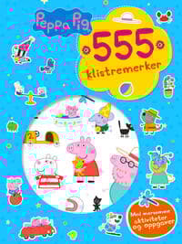Peppa Gris. 555 klistremerker