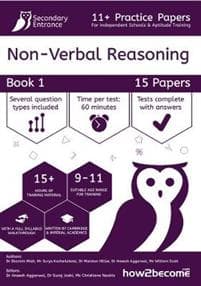 11+ Practice Papers For Independent SchoolsAptitude Training Non-Verbal Reasoning Book 1