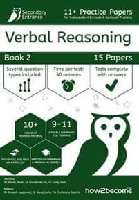 11+ Practice Papers For Independent SchoolsAptitude Training Verbal Reasoning Book 2