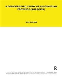 A Demographic Study of an Egyptian Province (Sharquiya)