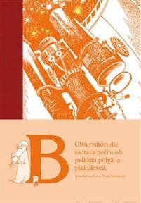 Muumit A5 muistikirja Observatoriossa