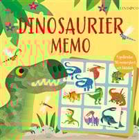 Dinosaurier memo. Spel och faktabok