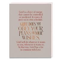 6-Pack Elizabeth Gilbert Grief Does Not Obey Card