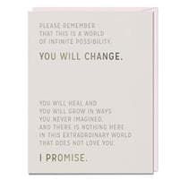 6-Pack Elizabeth Gilbert You Will Change Card