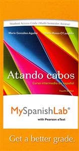 MyLab Spanish with Pearson eText -- Access Card -- for Atando cabos