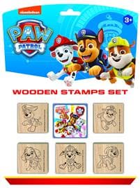 Paw Patrol - Wooden stamps set