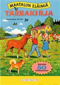 Maatalon eläimiä - Tarrakirja
