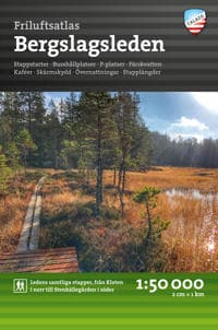 Friluftsatlas Bergslagsleden 1:50.000