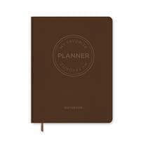 MY FAVORITE PLANNER Notebook / Dark Brown