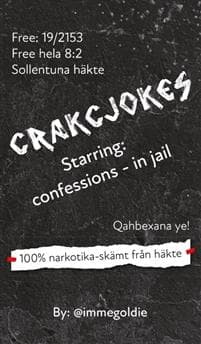 Crackjokes : starring: confessions - in jail
