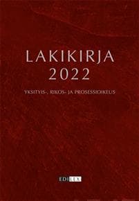 Lakikirja 2022
