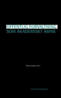 Offentlig förvaltning som akademiskt ämne