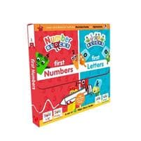 Numberblocks and Alphablocks: My First Numbers and Letters Set (4 wipe-clean books with pens included)