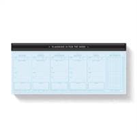 Planning Is For The Week Weekly Planner Pad
