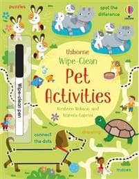 Wipe-Clean Pet Activities